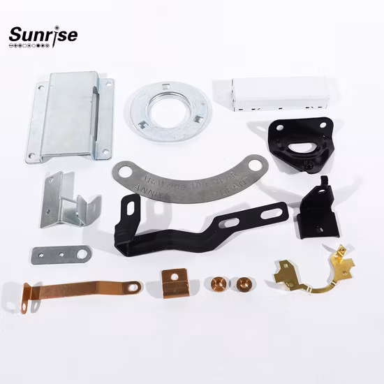 China Factory Customized Aluminum Spare Parts Steel Punching Sheet Metal Stamping ATO Parts Automobile Accessory Stamping Parts